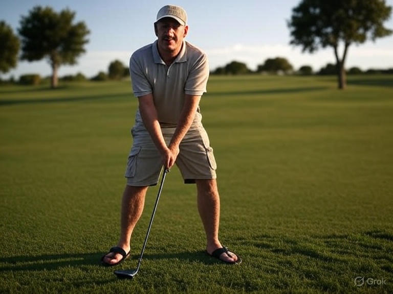golf sandals