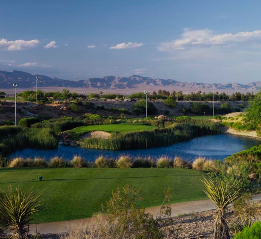 angel park palms course